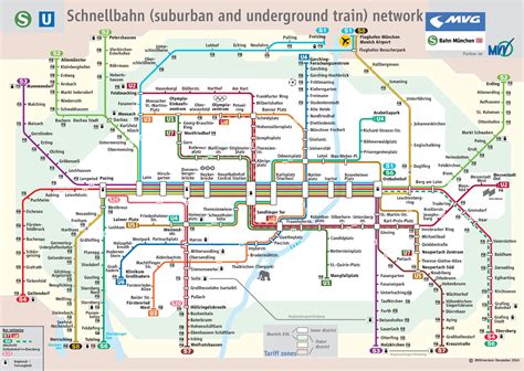 metro munchen map